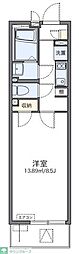 レオネクストヴィヴレ 1Kの間取図画像