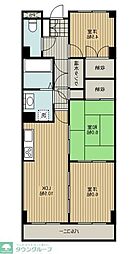第23北斗ビル 3LDKの間取図画像