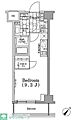 ONEROOFFLAT月島4階13.8万円
