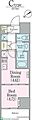 CRESTCOURT蔵前Residence5階12.7万円