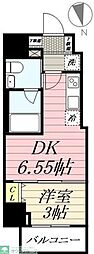 GRANPASEO浅草 1DKの間取図画像