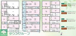 市川市原木1丁目アパート 2SLDKの間取図画像