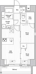 アーバンパーク押上 2LDKの間取図画像