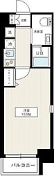 ミルーナヒルズ蔵前グロース 1Kの間取図画像
