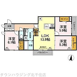 北綾瀬駅 20.0万円