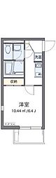 LEONEXTOKハウス 1Kの間取図画像
