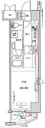 VERXEED綾瀬駅前 1Kの間取図画像