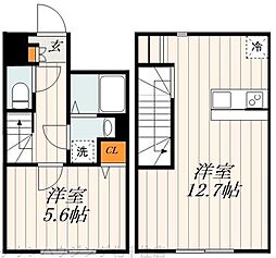 GRANPARK北綾瀬 1LDKの間取図画像