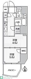 S-RESIDENCE蔵前balm 2Kの間取図画像