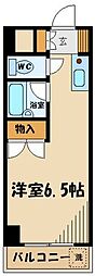 アニスティー 1Kの間取図画像