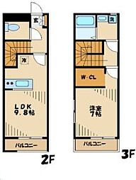 ルーチェ 1LDKの間取図画像