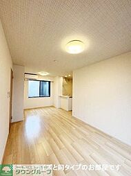 JR中央線 立川駅 バス35分 三本榎下車 徒歩5分の賃貸アパート 1階1LDKのリビング/ダイニング