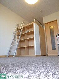 京王線 中河原駅 徒歩15分の賃貸アパート 1階1Kのリビング/ダイニング