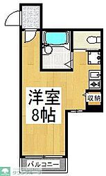 メゾンドプレステージ 1Kの間取図画像