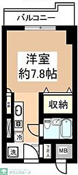 シティフォーラム新小平ベルファース新小平 ワンルームの間取図画像