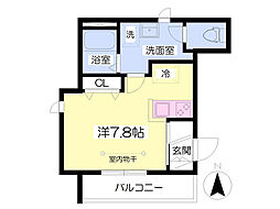 メゾン志茂 ワンルームの間取図画像