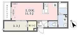 トップハウス常盤台 1LDKの間取図画像