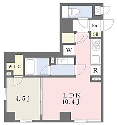 グランジット本郷壱岐坂 1LDKの間取図画像