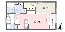 デュオメゾン大塚 1LDKの間取図画像