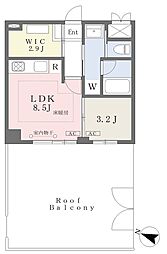 仮)グリーンヒルズ南大塚 1LDKの間取図画像