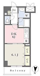 シャルマンコート大塚 1DKの間取図画像