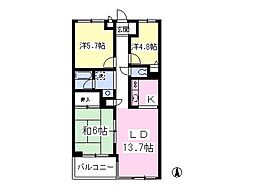 グランパルク 3LDKの間取図画像