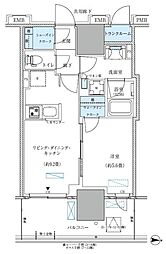 江東区大島4丁目マンション 1LDKの間取図画像