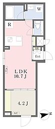 ReveResidence代々木 1LDKの間取図画像