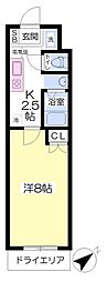 ドクター中松ハウス 1Kの間取図画像