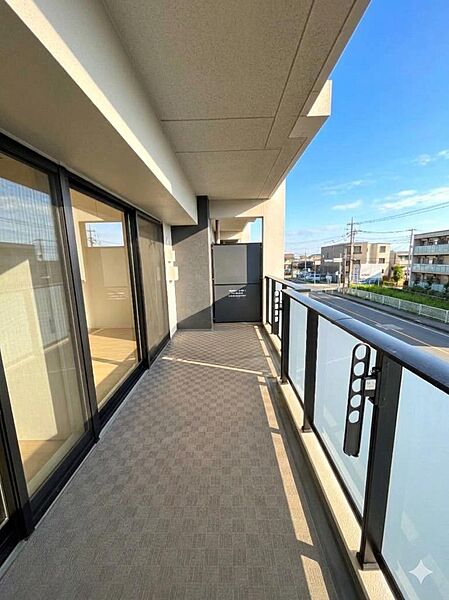バルコニーを拡大表示