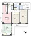白鳥マンション6階13.6万円