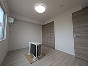 北側洋室です。全室エアコン設置済みです（建築中）