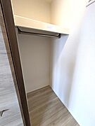 ウォークインクローゼットです。