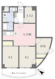 間取図画像 3DK
