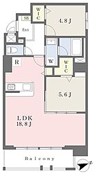 Welina Halelea 2LDKの間取図画像