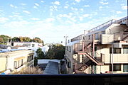 バルコニーからの景色です。