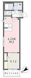 仮称 柏市泉町I計画 1LDKの間取図画像
