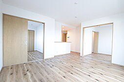 JR総武本線 都賀駅 徒歩6分の賃貸アパート 3階2LDKのリビング/ダイニング