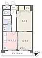 アシブ市川3階10.3万円