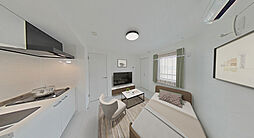 京成千葉線 京成幕張駅 徒歩10分の賃貸アパート 3階ワンルームのリビング/ダイニング