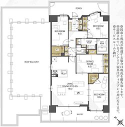 間取図画像 3SLDK