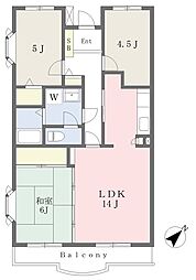 ストレチアアイユー 3LDKの間取図画像