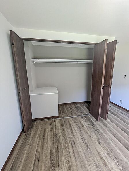 全居室に収納完備！これで荷物が増えても安心です！急な来客にも対応できますね！（2026年8月撮影）
