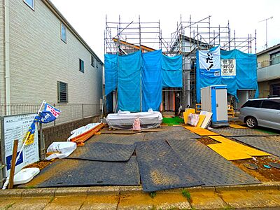 外観:建築中外観 外観:建築中外観