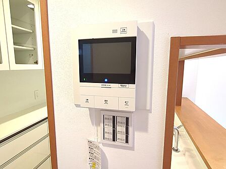 来訪者をしっかり確認できるＴＶモニターホン♪