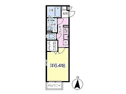 アイ・ヴィレッジ 1Kの間取図画像