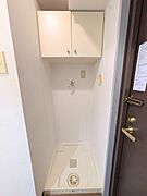室内洗濯機置き場♪