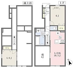アイリス 2LDKの間取図画像