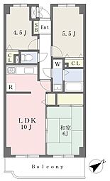 プリメールあざみ野 3LDKの間取図画像