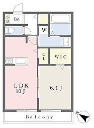 Mauruuru 1LDKの間取図画像